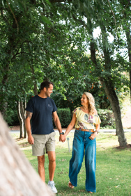 Couple walking