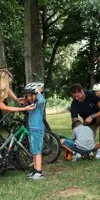 Family cycling holiday