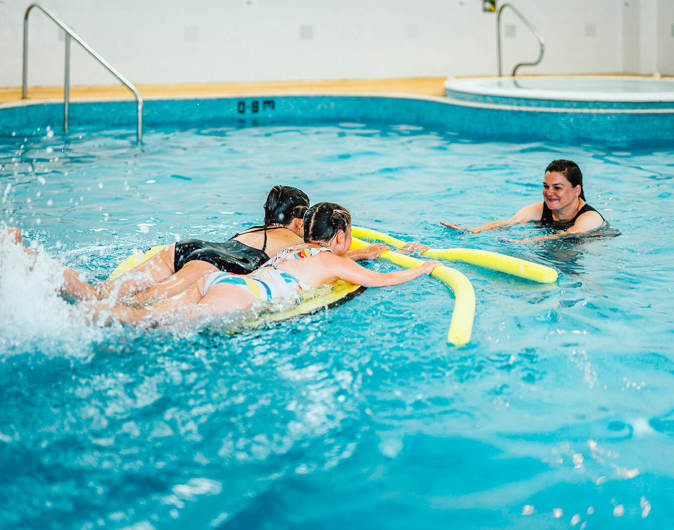 Riverside Leisure park indoor heated swimming pool