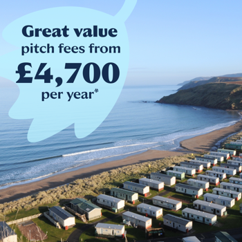 Great value site fees at Pease Bay