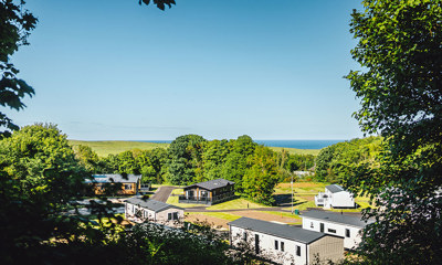 View of The Glade caravans and holiday homes at Thurston Manor 