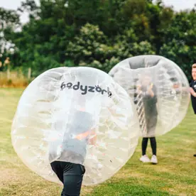 Thurston Manor Leisure park body zorbs