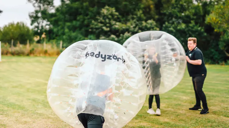 Thurston Manor Leisure park body zorbs