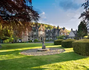 Victorian manor house at Erigmore Holiday Park