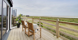 Outdoor decking area