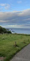 Coldingham Bay beach path