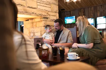 Family in The Curious Grouse