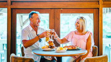 The Riverview bar and restaurant