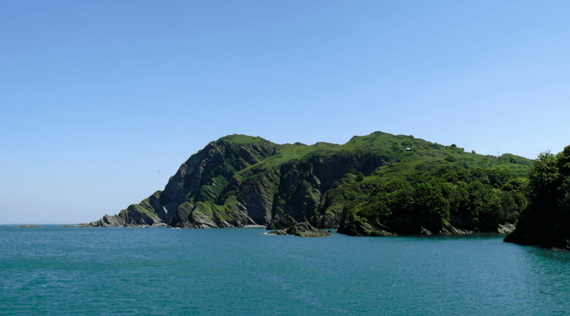 Ilfracombe Rocks and sea