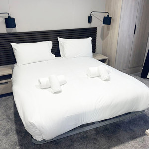 Beds made up on arrival