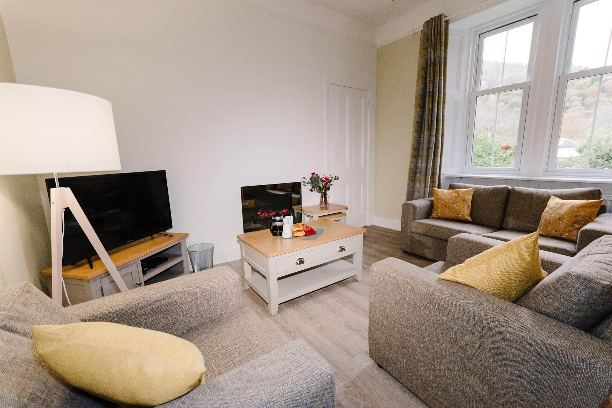 Erigmore Cottage living area