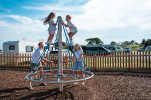 Children's play area at Thurston Manor