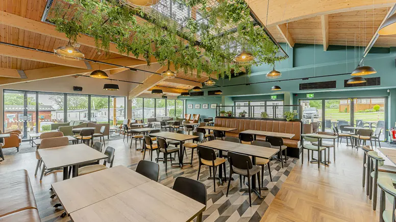 The Drift Inn tables in the bar and restaurant 