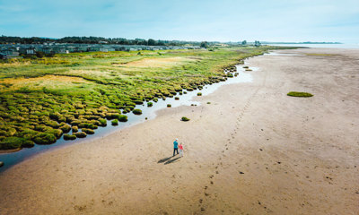 Queensberry Bay beach
