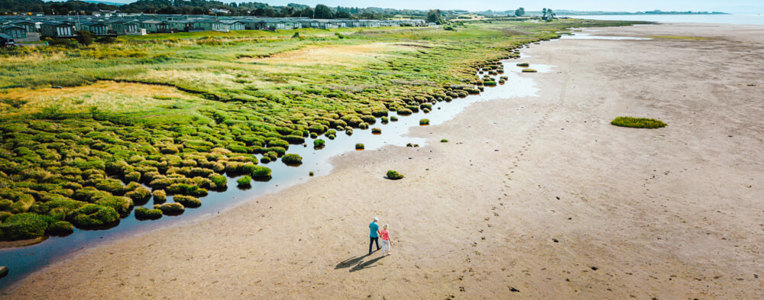 Queensberry Bay beach