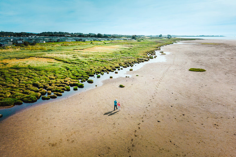 Queensberry Bay beach