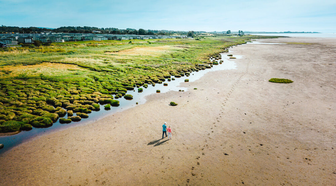 Queensberry Bay beach
