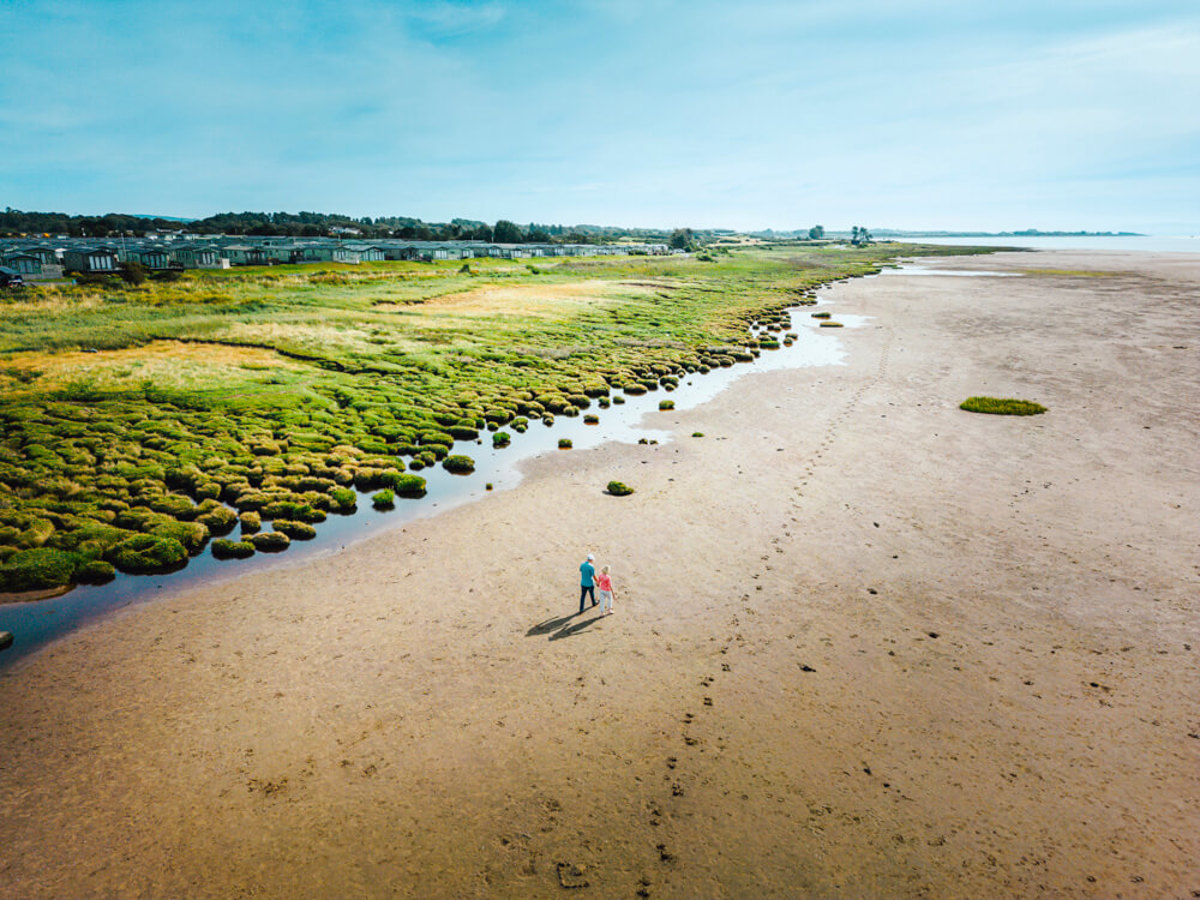 Queensberry Bay beach