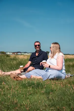 Couple at Queensberry Bay