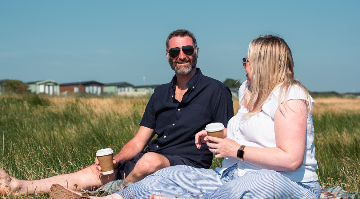 Couple at Queensberry Bay