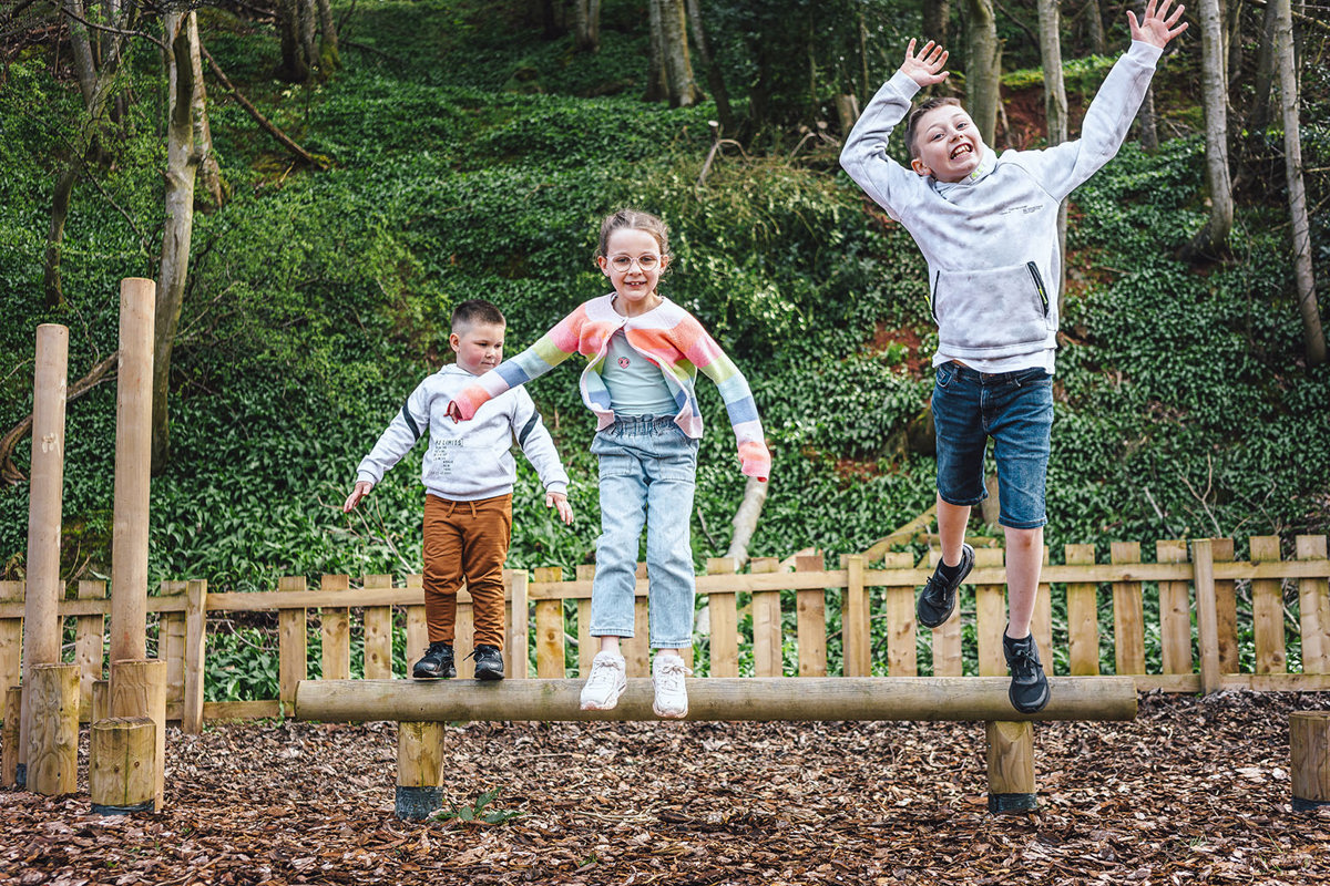 Play park at Thurston Manor