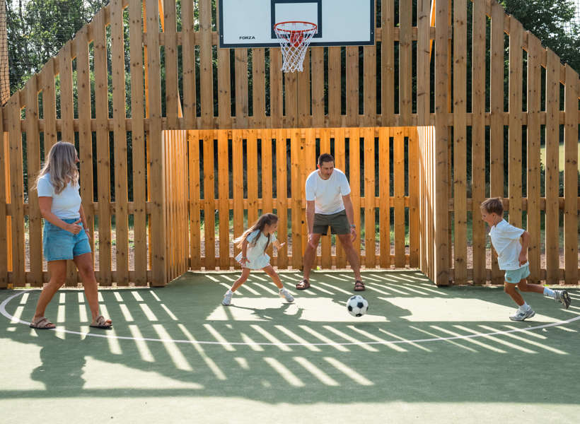 Multi use sports court at Thurston Manor