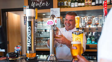 Bar team at Queensberry Bay
