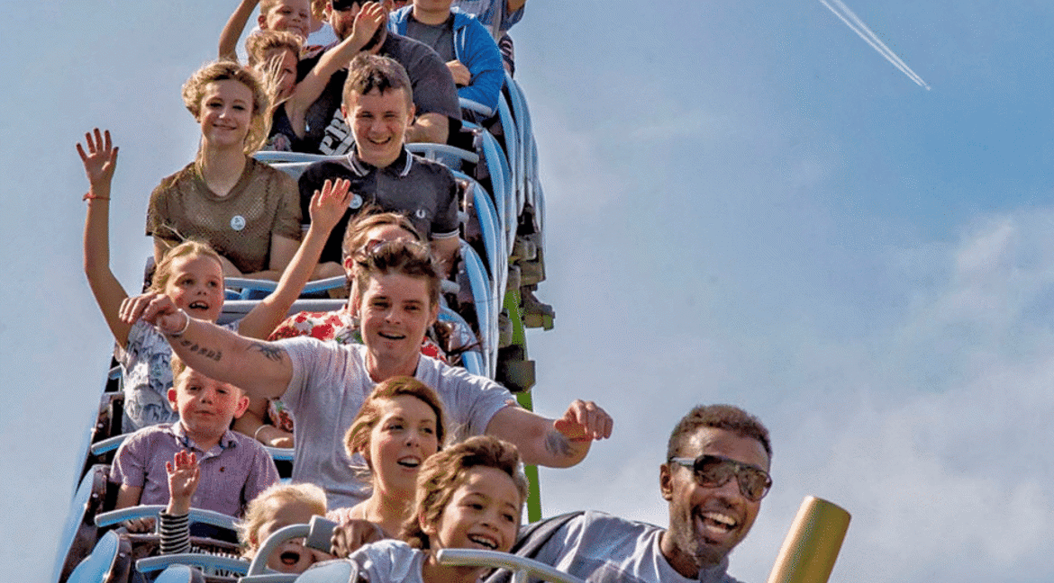 Rollercoaster at The Big Sheep