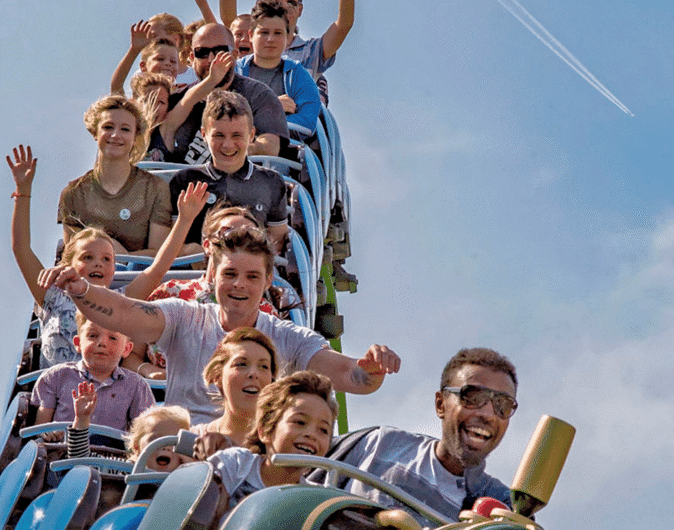 Rollercoaster at The Big Sheep
