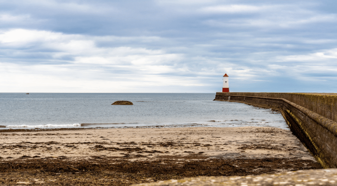 Berwick Beach lighthouse