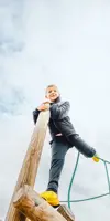 Child on playground 