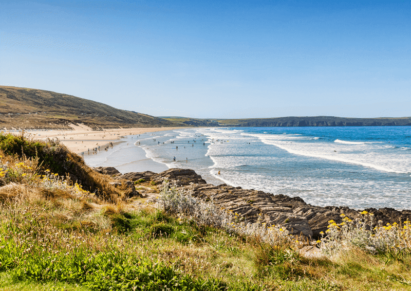 Woolacombe beach