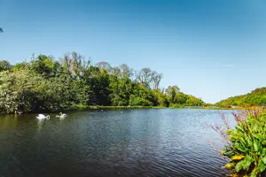 Lake at Thurston Manor Leisure Park East Lothian