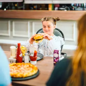 Riverside bar and restaurant