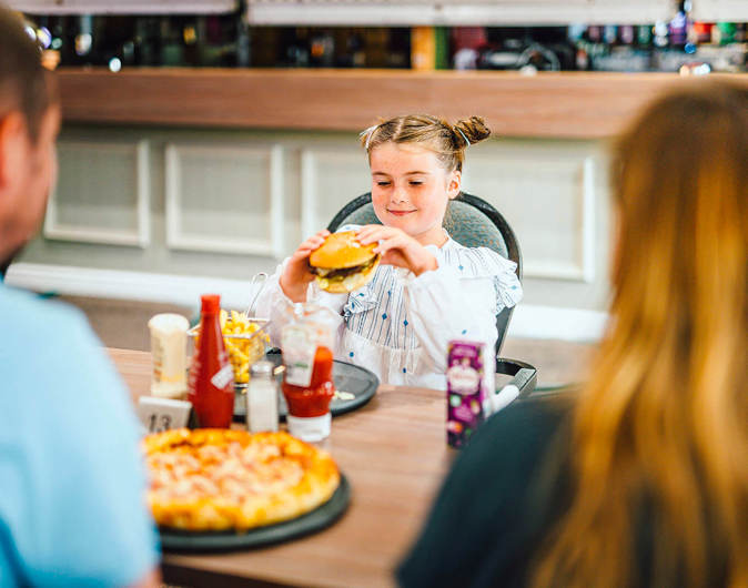 Riverside bar and restaurant