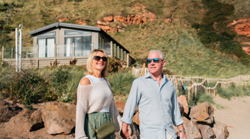 Couple at Pease Bay