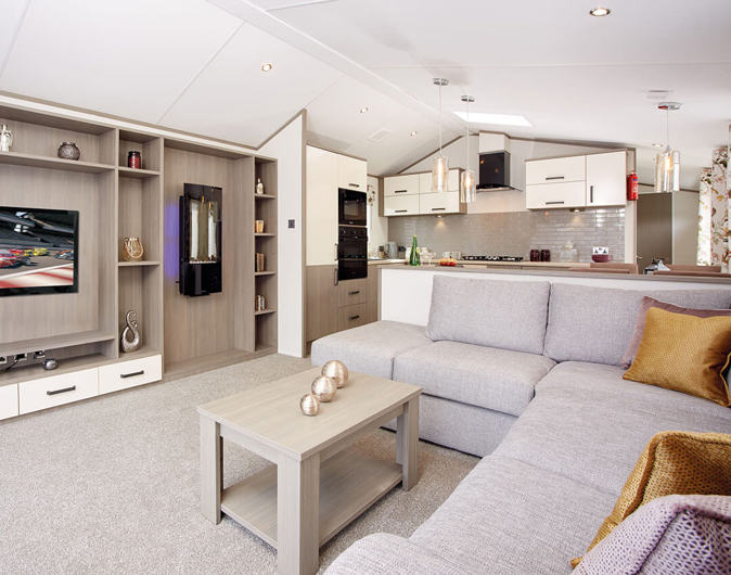 Olive Caravan 2 living area