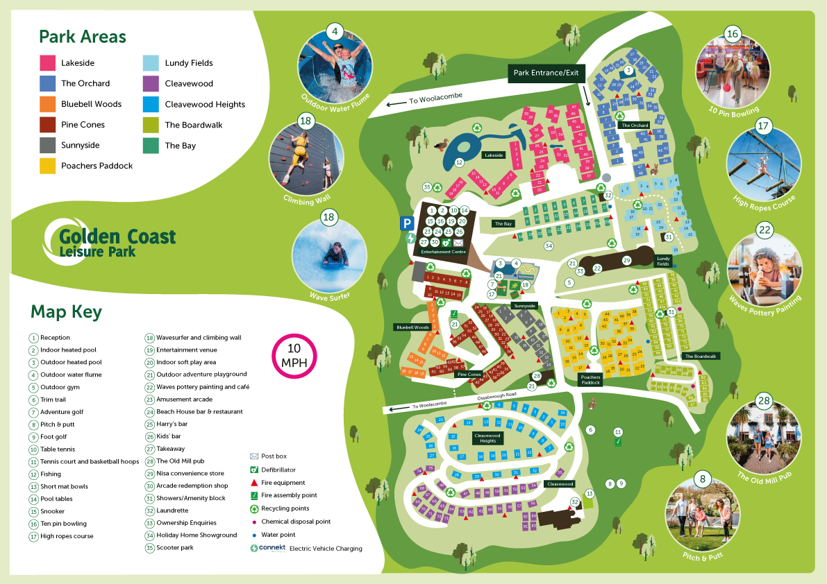 Cleavewood Park Map