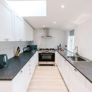 Fully equipped kitchens